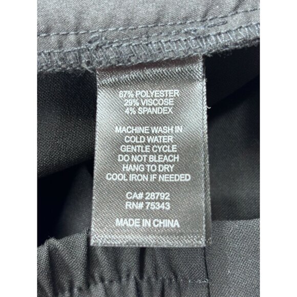 Rachel Zoe Womens Black Wide-Leg Trousers Size 10 Polyester & Viscose - Picture 11 of 11